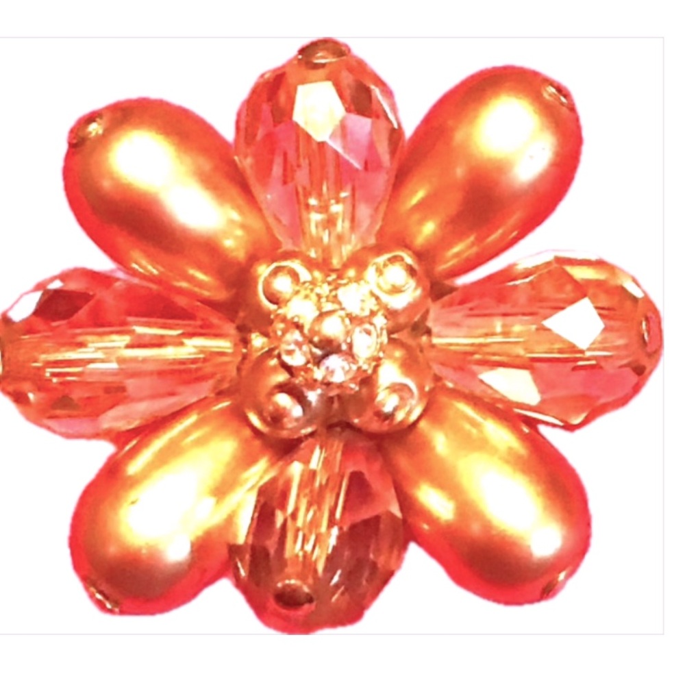 Carolee Vintage retro sixties golden Ring